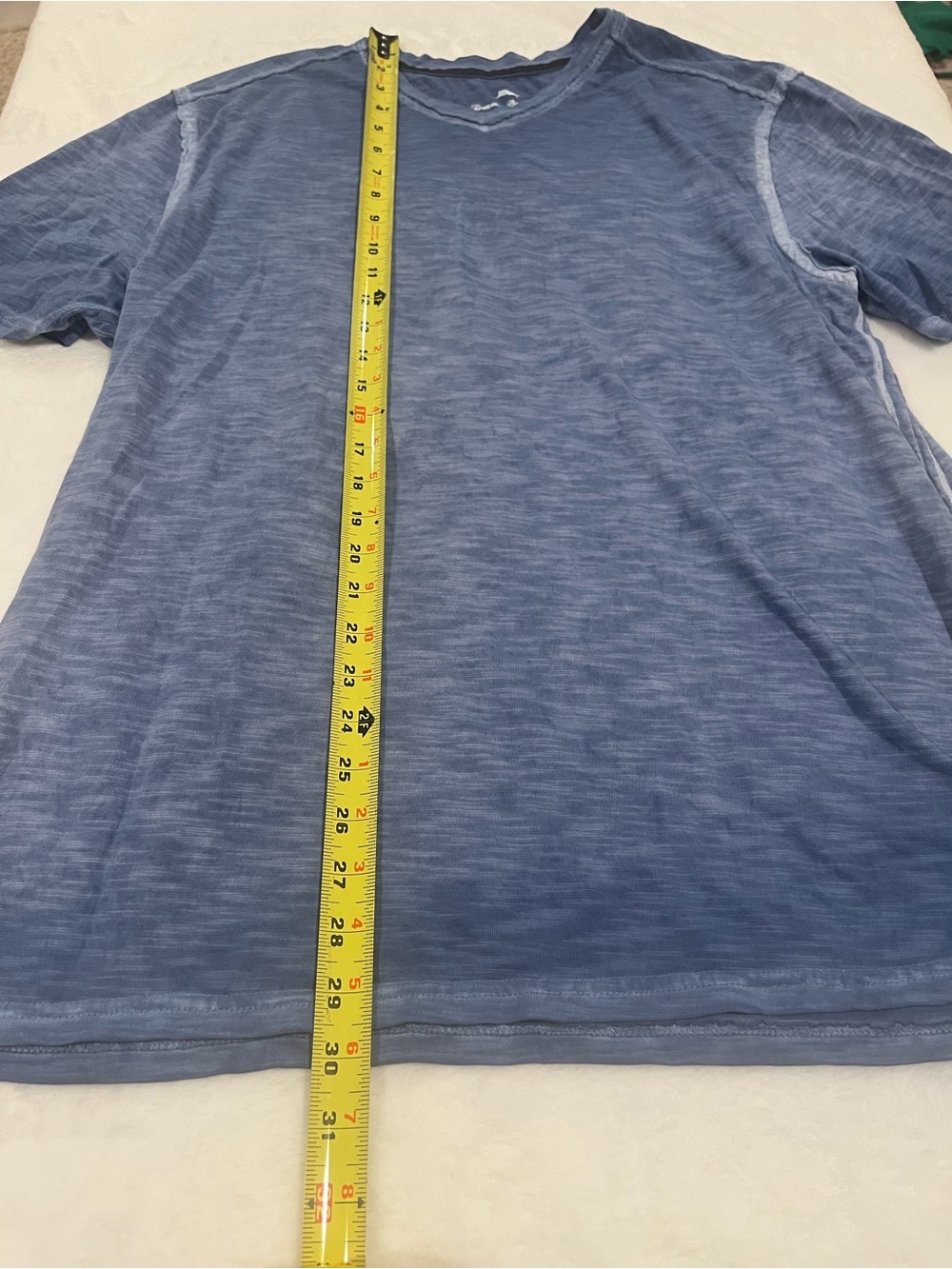 Tommy Bahama Men's 100% Pima Cotton V Neck Slub Tee - Size XL - Picture 5 of 5